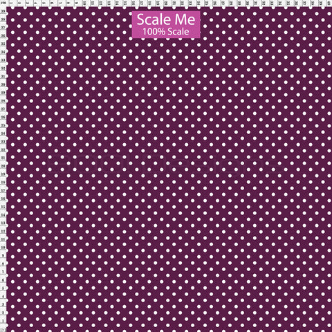 Spandex BOO35 Spots Merlot