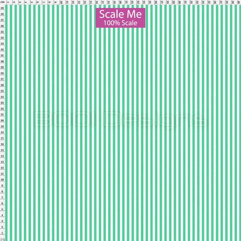 Spandex BOO35 Stripes 4mm Mint
