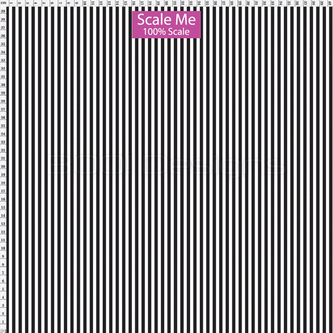 Spandex BOO35 Stripes 4mm Black
