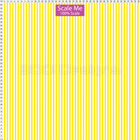 Spandex BOO35 Stripes 4mm Canary