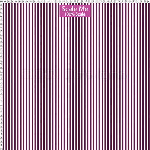 Spandex BOO35 Stripes 4mm Merlot