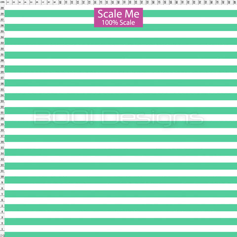 Spandex BOO35 Stripes 12mm Mint