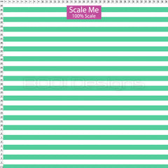 Spandex BOO35 Stripes 12mm Mint
