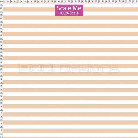 Spandex BOO35 Stripes 12mm Nude