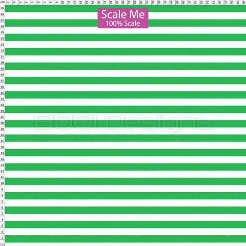 Spandex BOO35 Stripes 12mm Shamrock