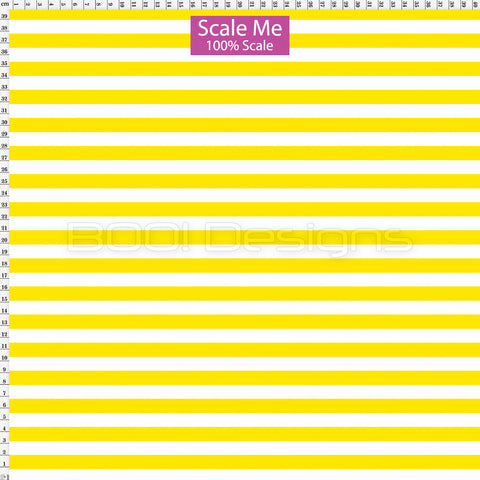 Spandex BOO35 Stripes 12mm Canary