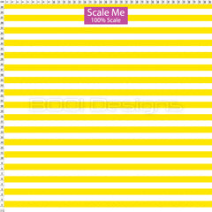 Spandex BOO35 Stripes 12mm Canary