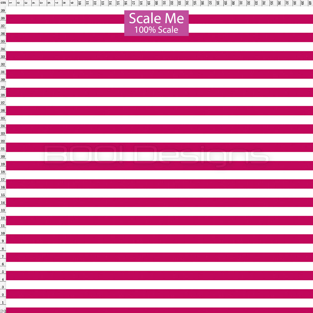 Spandex BOO35 Stripes 12mm Freisa - Thermo 250gsm / 100% Fabric