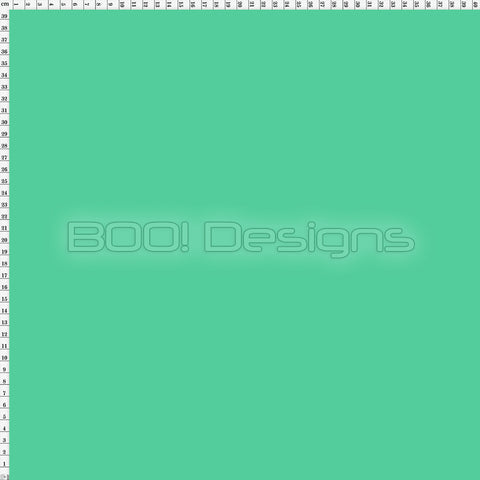 Spandex BOO35 Printed Solid Mint