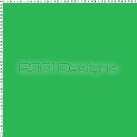 Spandex BOO35 Printed Solid Shamrock