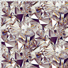 Spandex Crystal Maze Silver