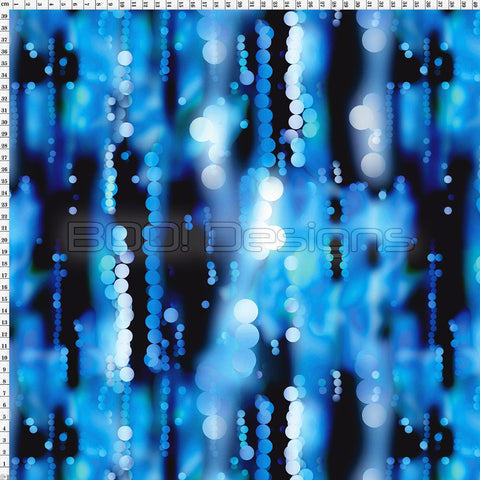 Spandex Party Blur Blue