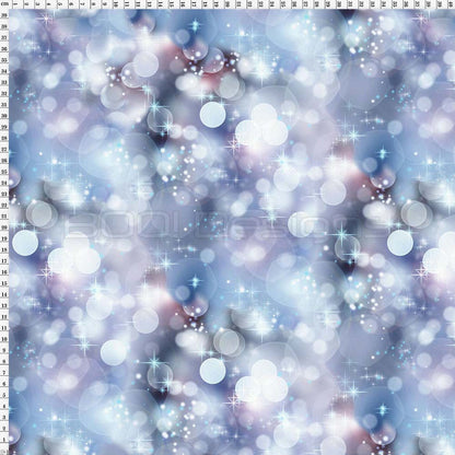 Spandex Fairy Dust Silver Fabric