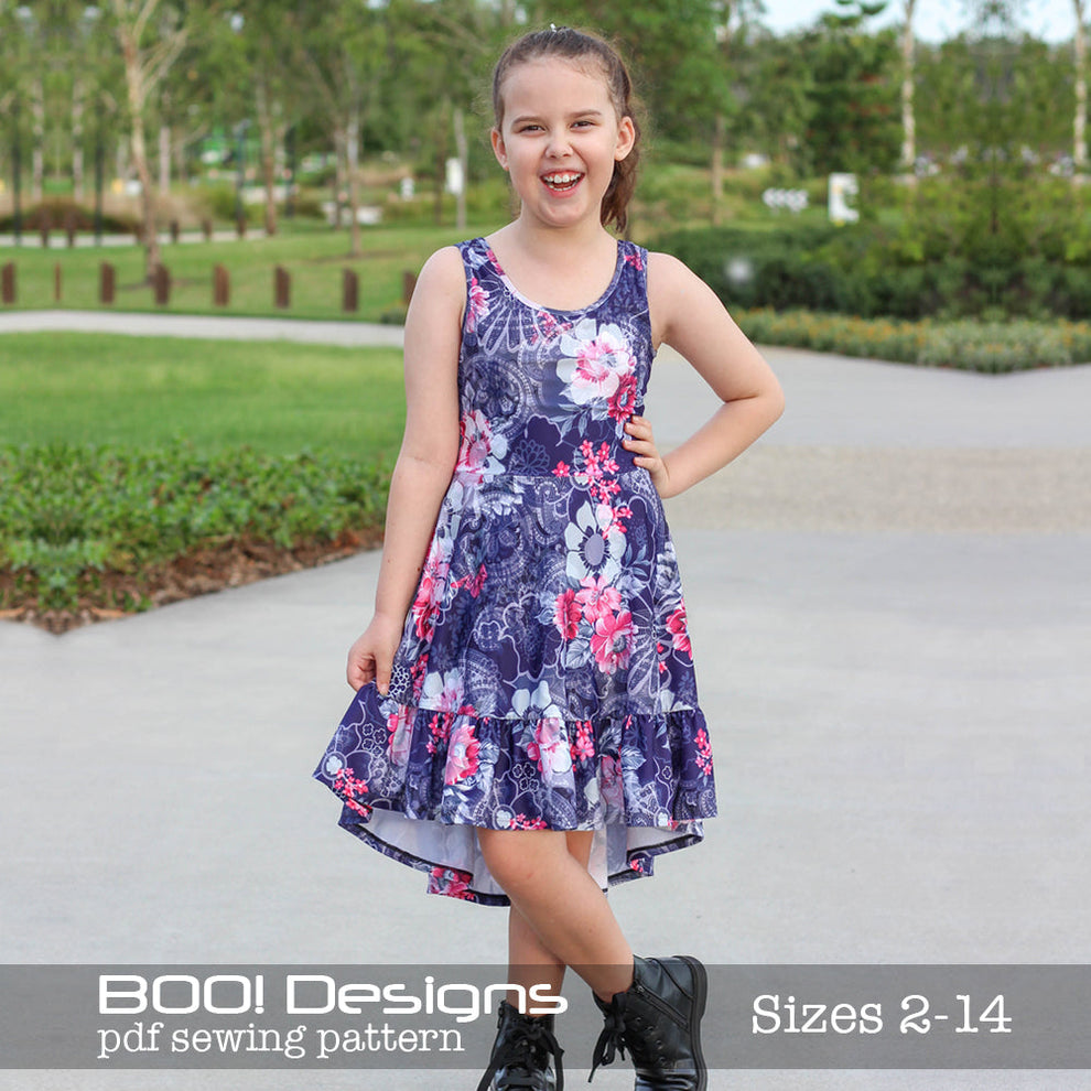 PDF Pattern: Brava Dress – BOO Designs