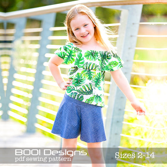 PDF Pattern: Cartwheel Shorts PDF Pattern