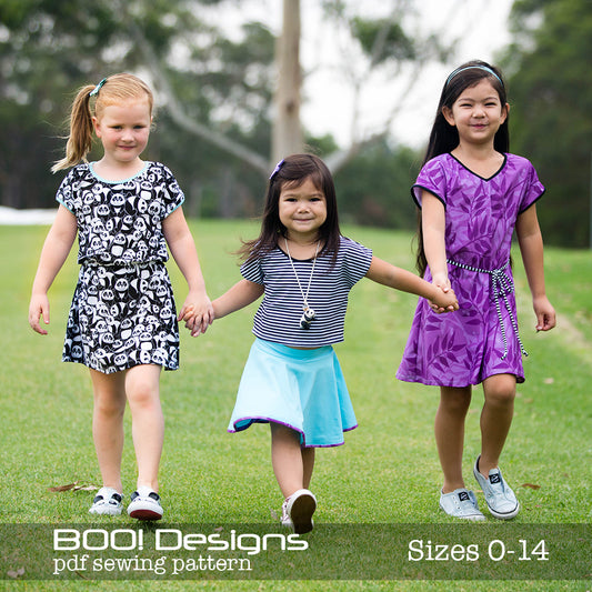 PDF Pattern: Dolman Dress PDF Pattern