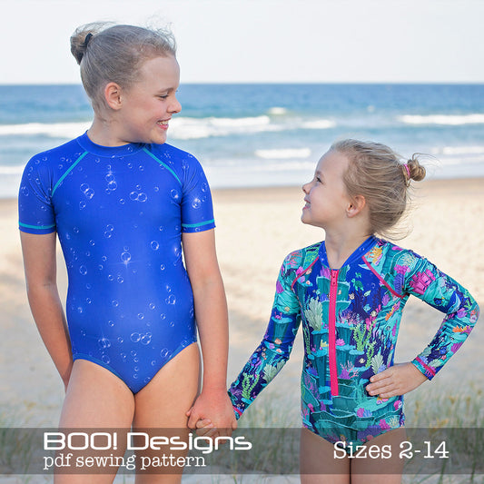 PDF Pattern: Sleeved Zip Suit PDF Pattern