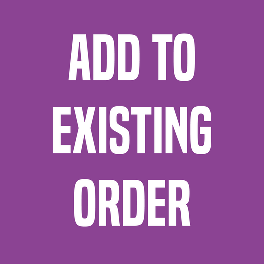 Add To Existing Order