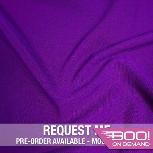 Alicante Stretch Net Purple Fabric