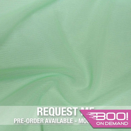 Alicante Stretch Net Spearmint Fabric