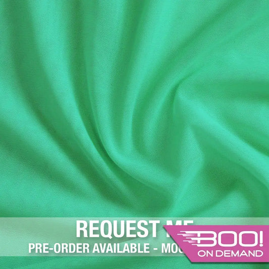 Alicante Stretch Net Spirlina Fabric
