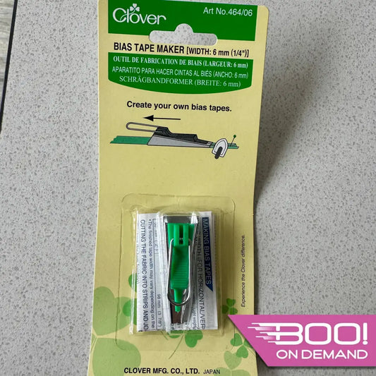 Bias Tape Maker 6mm Sampler