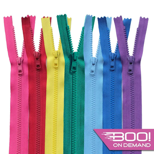 BOO Chunky Zip Closed End Bundle Rainbow Chunky Zip Closed Bundle