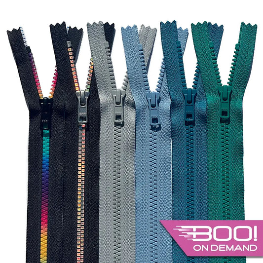 BOO Chunky Zip Closed End Bundle Rainbow Ink Chunky Zip Closed Bundle