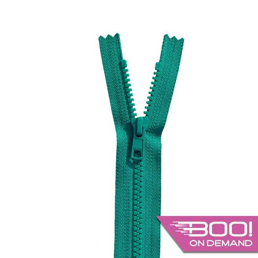 BOO Chunky Zip Closed End Emerald 023 Chunky Zip Closed