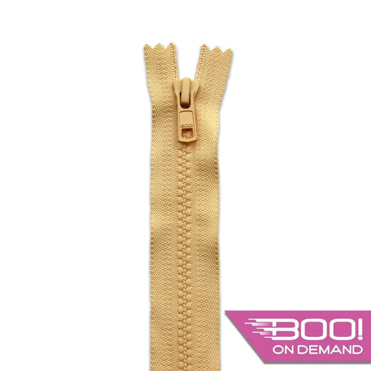 BOO Chunky Zip Closed End Lemon 505 Chunky Zip Closed