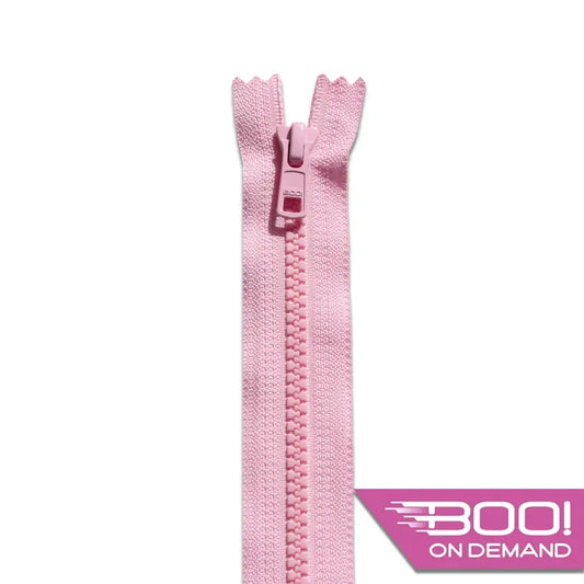 BOO Chunky Zip Closed End Light Pink 513 Chunky Zip Closed