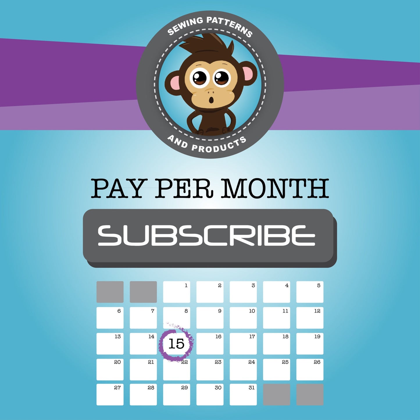 Fabric of the Month - Monthly Subscription