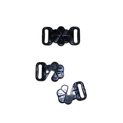 Clasp Plastic Flower 11mm