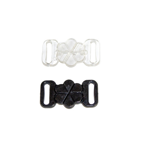 Clasp Plastic Flower 11mm