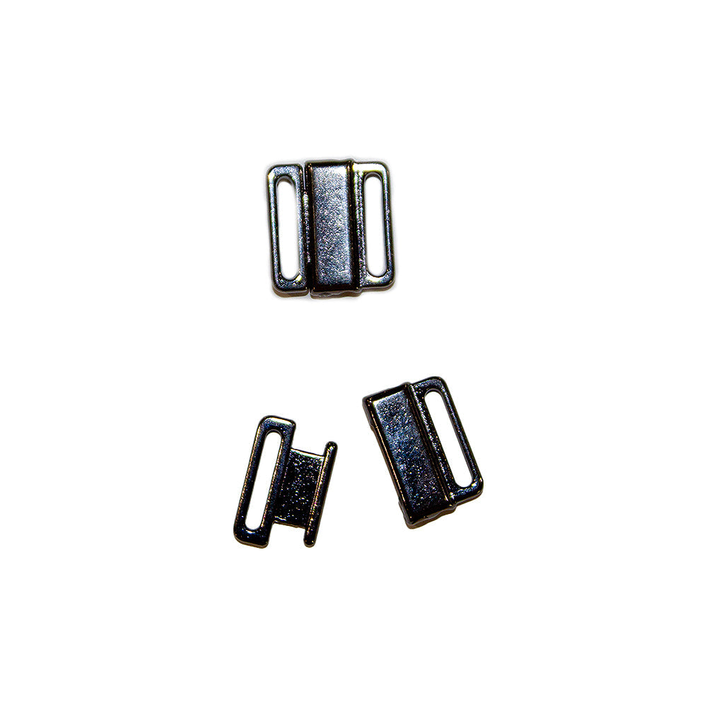 Clasp Deluxe Metal 10mm Black Clasp