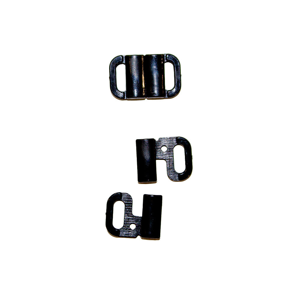 Clasp Plastic 10mm Black Clasp