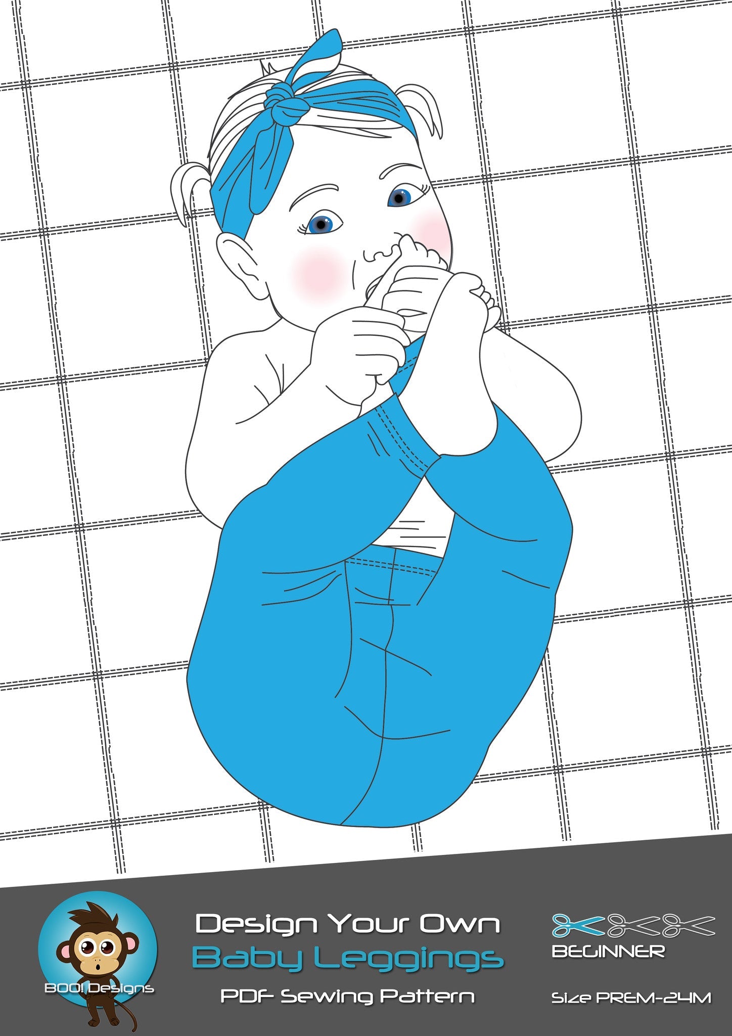 PDF Pattern: Baby Leggings 1+ PDF Pattern