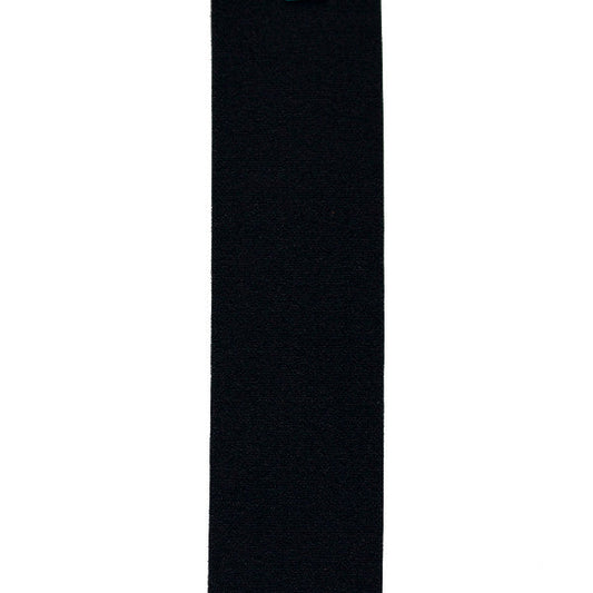 Plush Elastic 40mm Solid Black Elastic