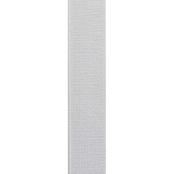 Woven Elastic 25mm White Elastic