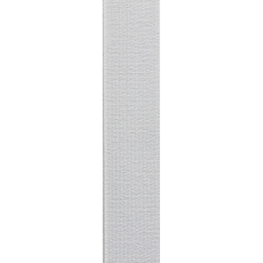 Woven Elastic 25mm White Elastic