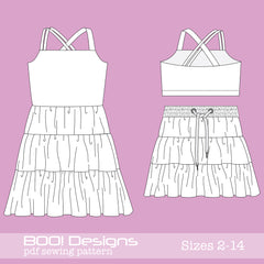 PDF Pattern: Bandeau Dress