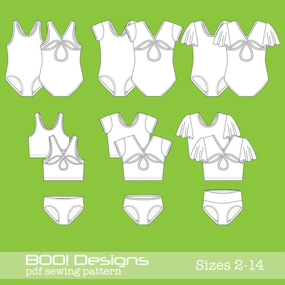 PDF Pattern: Infinity Leotard