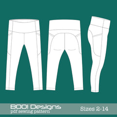 PDF Pattern: Pocket Leggings