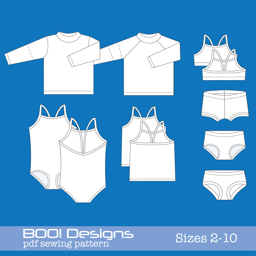 Kids PDF Patterns – BOO Designs