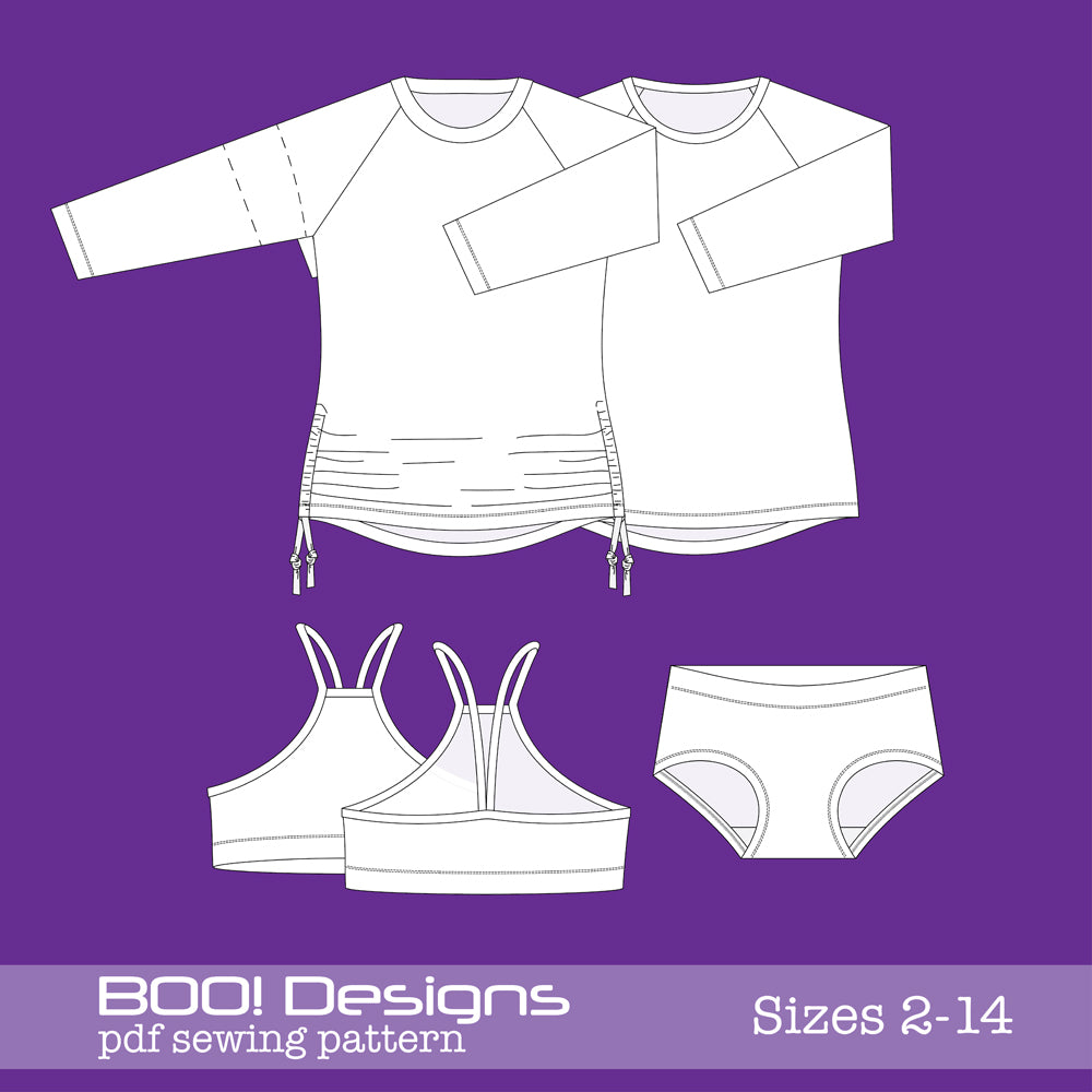PDF Pattern: Tweenie Bikini