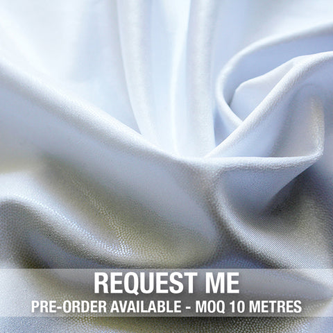 Spandex Metallic Solid Pearl