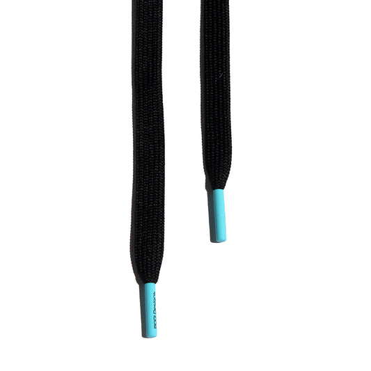 Hoodie Cord Black Blue Tip