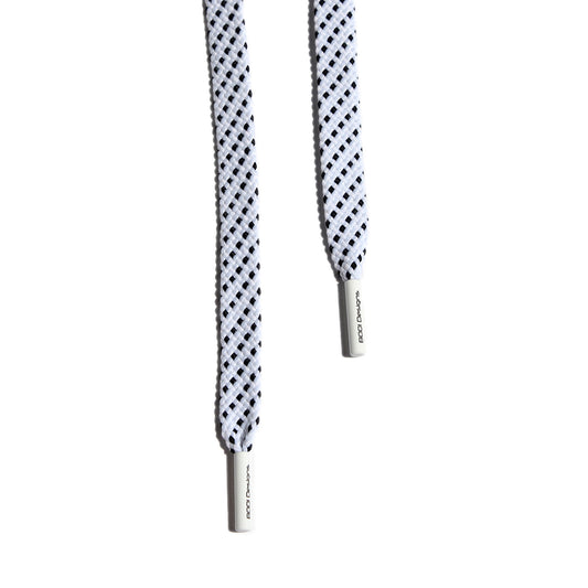 Hoodie Cord White Black White