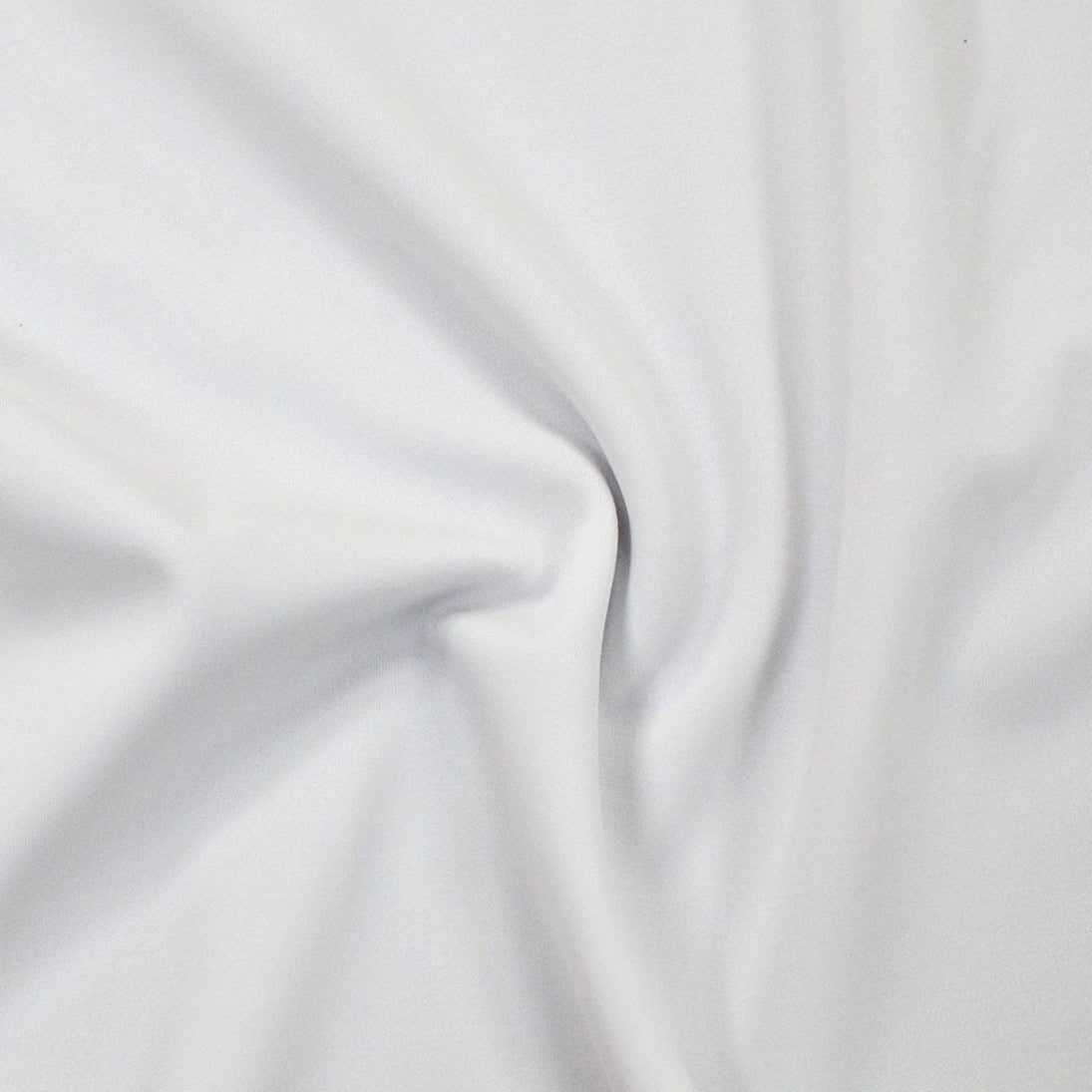Spandex Silhouette Lining White Fabric