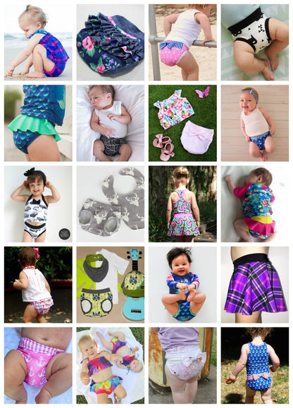 PDF Pattern: Cheekies Nappy Cover PDF Pattern
